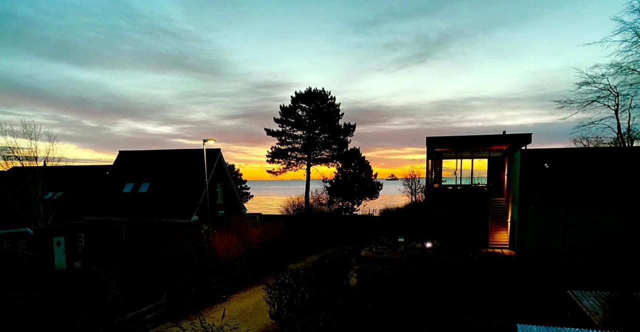Feriehus Med Havudsigt Spodsbjerg Bagian luar foto