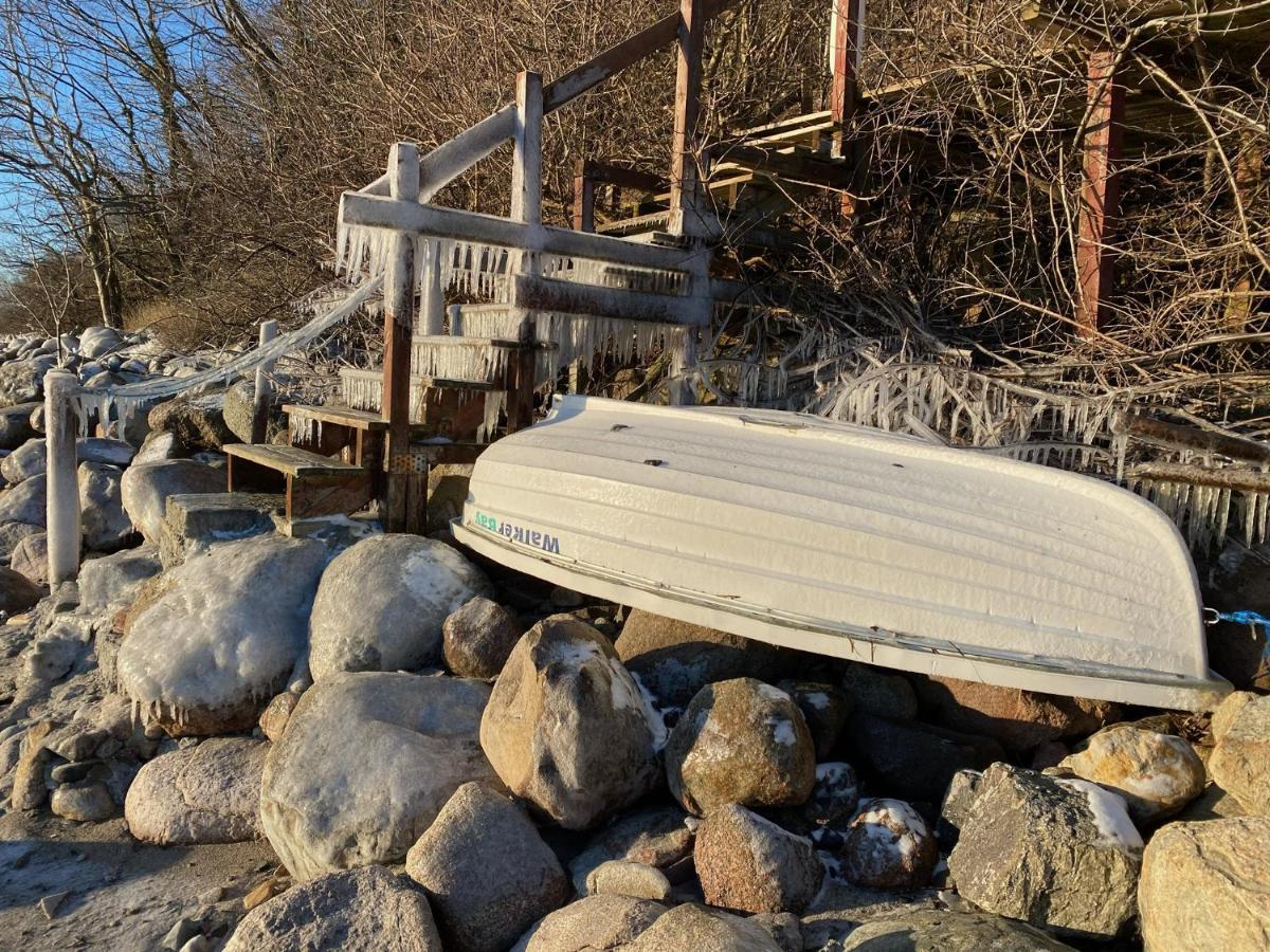 Feriehus Med Havudsigt Spodsbjerg Bagian luar foto