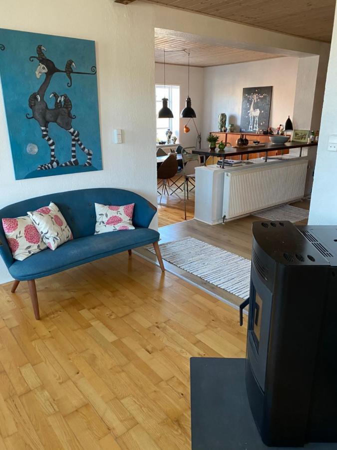 Feriehus Med Havudsigt Spodsbjerg Bagian luar foto