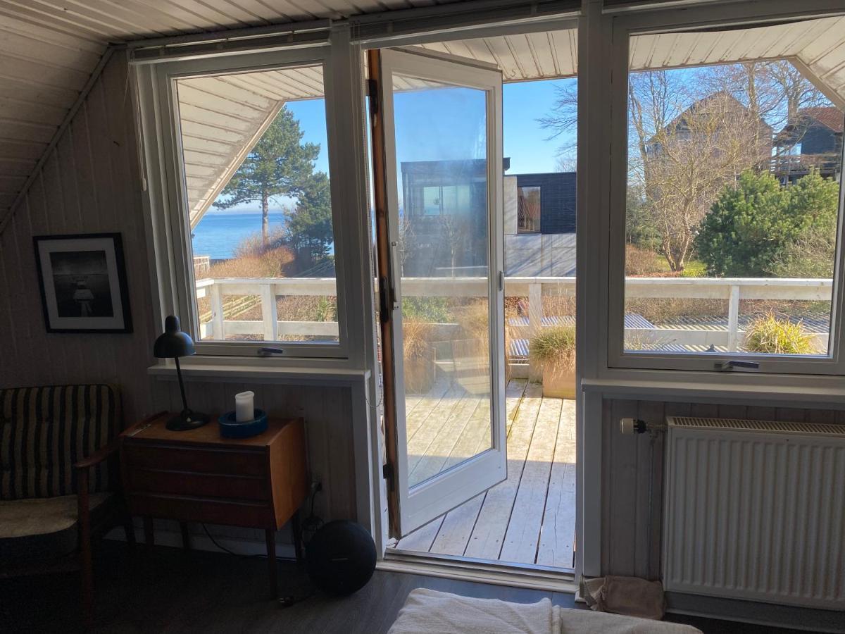 Feriehus Med Havudsigt Spodsbjerg Bagian luar foto
