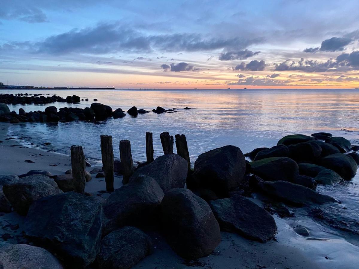 Feriehus Med Havudsigt Spodsbjerg Bagian luar foto