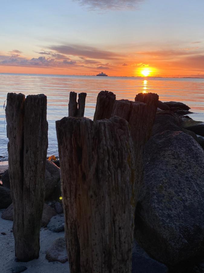 Feriehus Med Havudsigt Spodsbjerg Bagian luar foto
