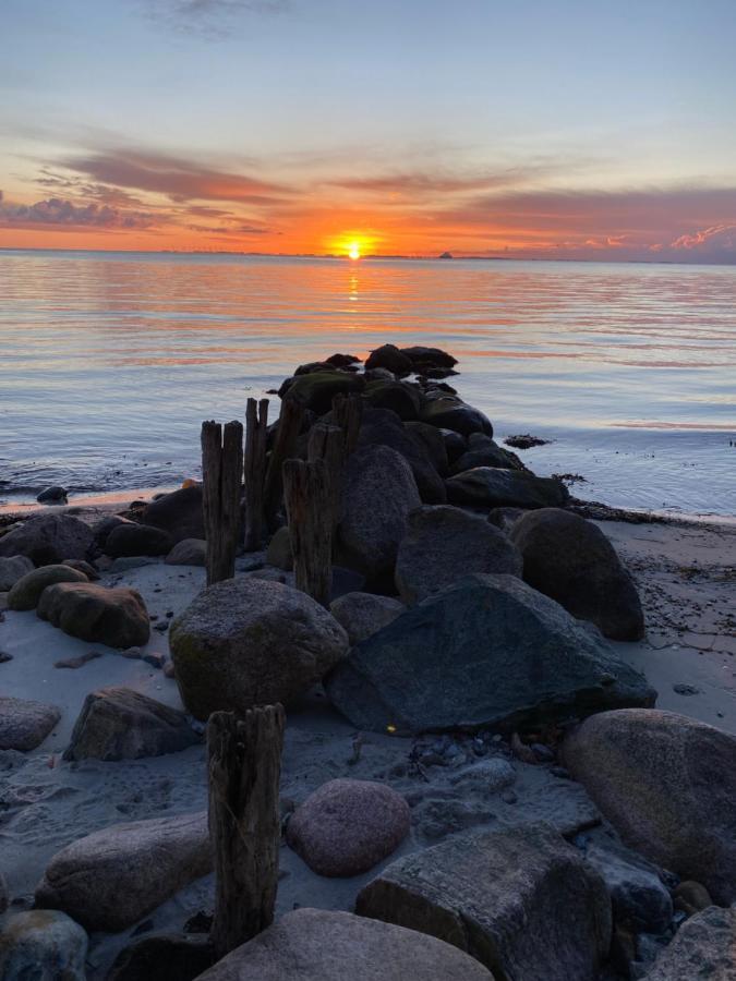 Feriehus Med Havudsigt Spodsbjerg Bagian luar foto