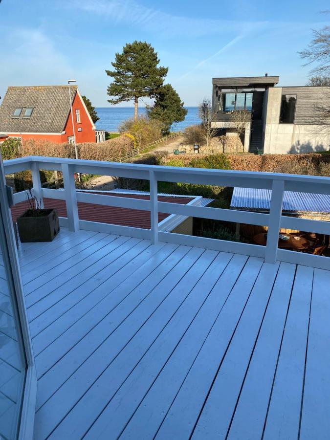 Feriehus Med Havudsigt Spodsbjerg Bagian luar foto